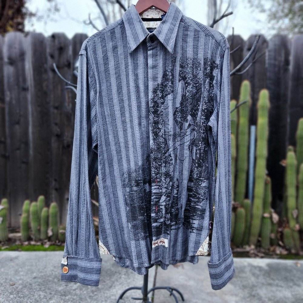 English Laundry Men's Button Dress Shirt